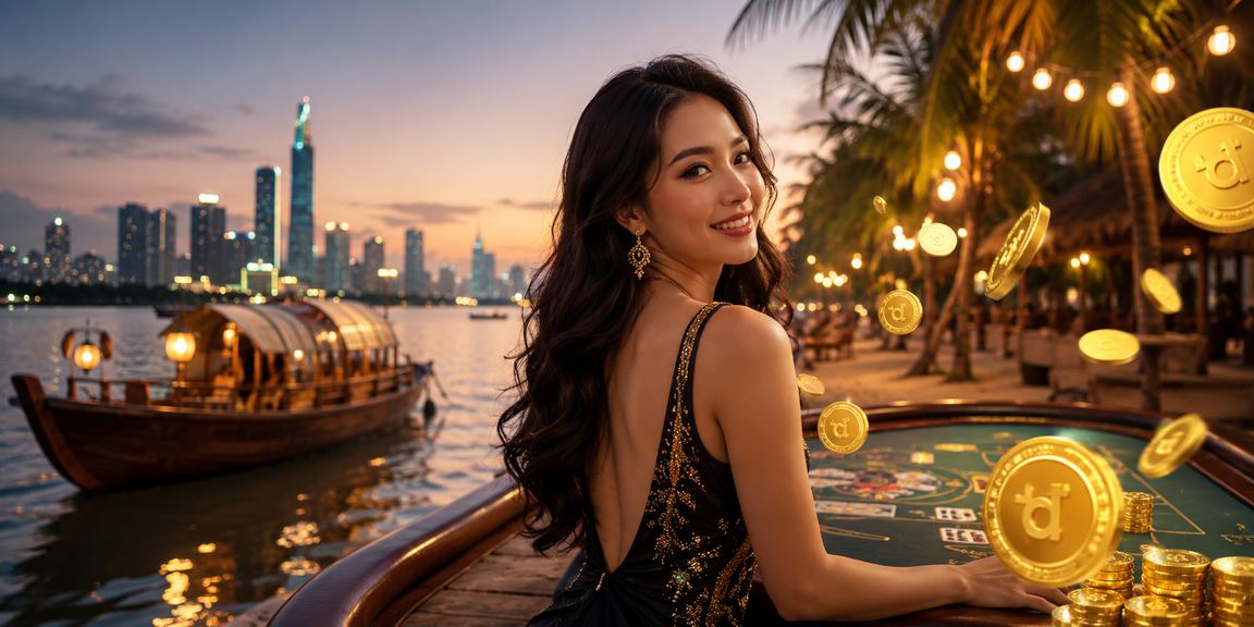 Người dùng vùng Mekong kiểm tra giao dịch rút tiền thưởng sau ván Baccarat