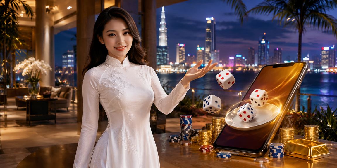 Tài xỉu xúc xắc phong cách Sài Gòn trên pepper0